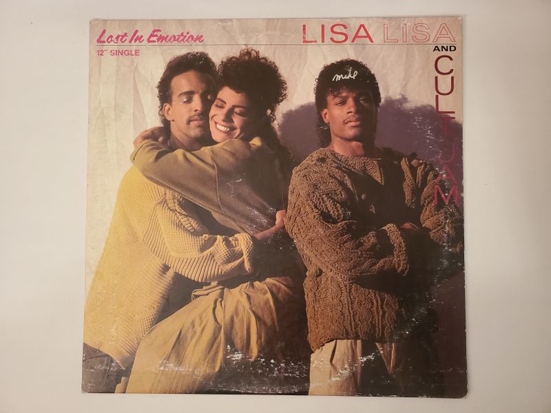 Lisa Lisa and Cult Jam Lost In Emotion vinyl record
